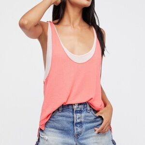 Free People Karmen Layered Women's Tank Top size Medium